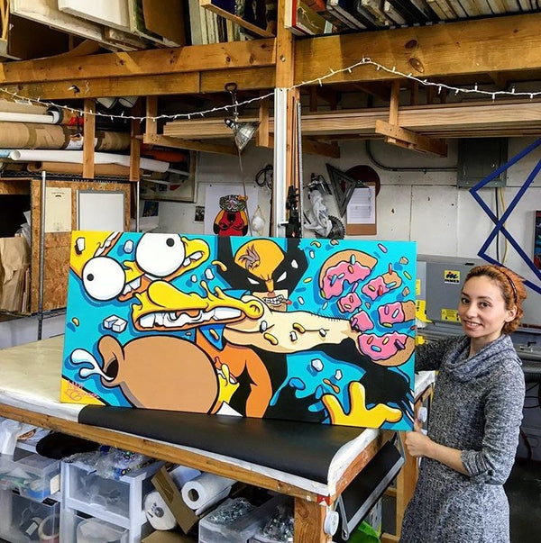 Matt Gondek's Explosive Art - Frames and Stretchers - Custom