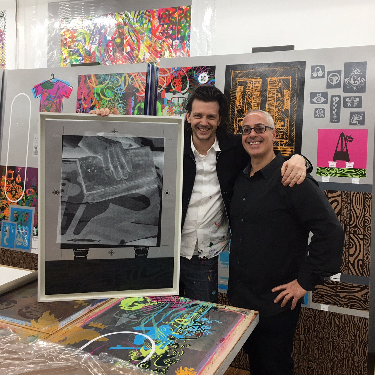 Framing Feature: Ryan McGinness #metadata Collection Completed by Frames and Stretchers Team