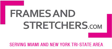 Frames and Stretchers - Custom Framing Shop in NYC logo
