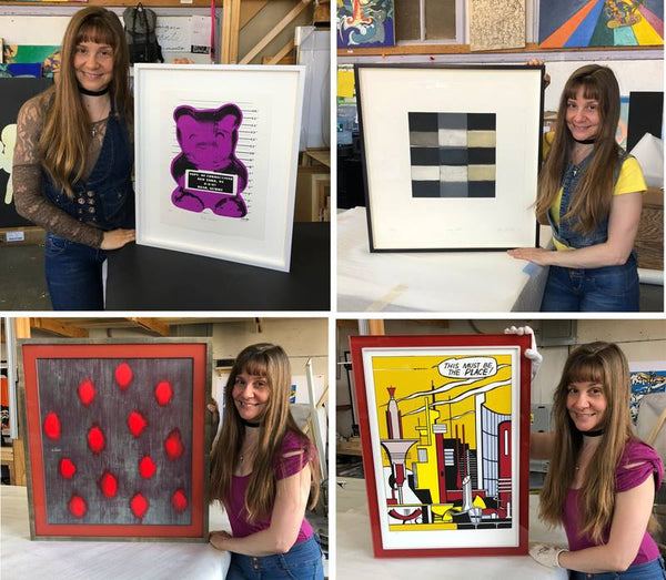 Super Unique Custom Frames for a Collector's Great Art - Frames and ...