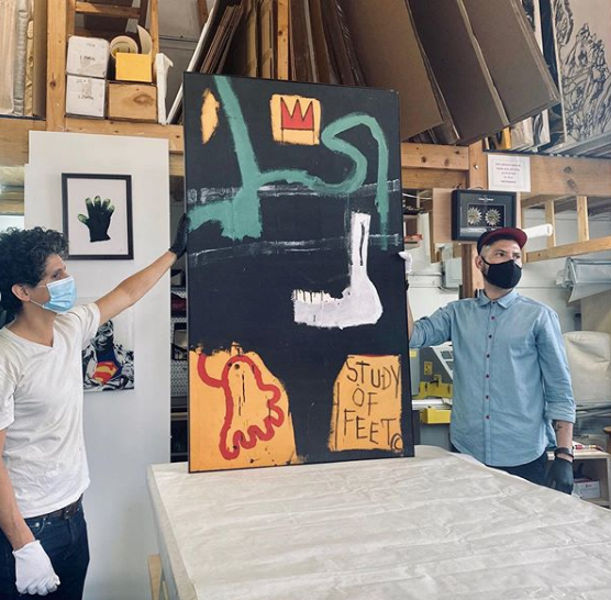 Stretching & Framing JeanMichel Basquiat Frames and Stretchers
