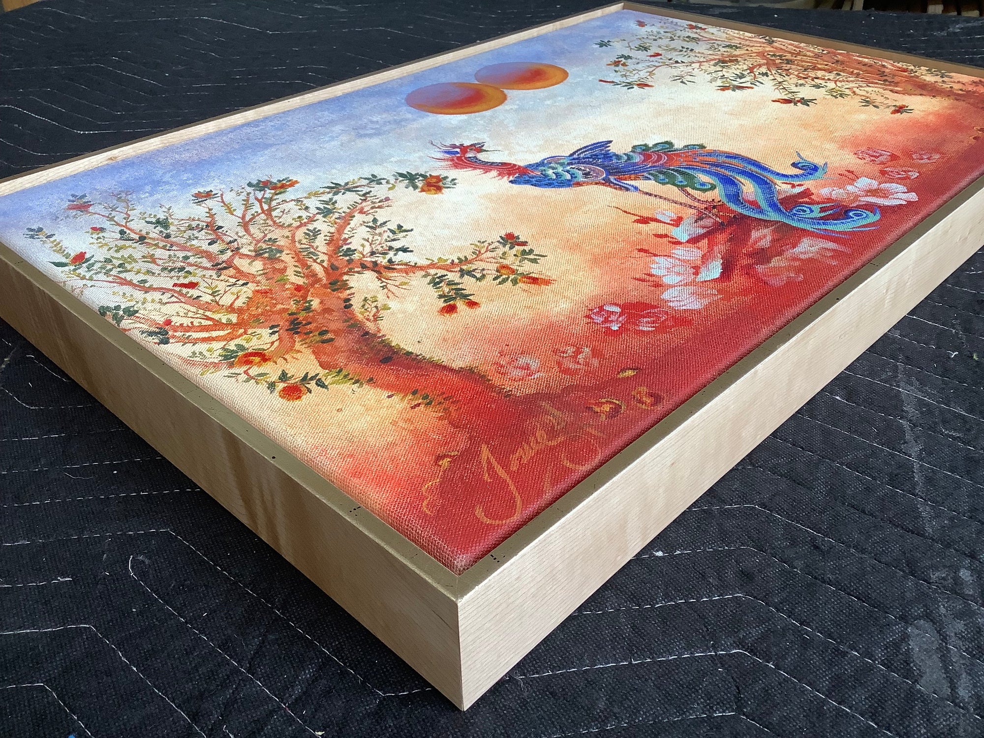 Custom Floater Frame Customizable Floater Frames for Paintings on Canvas - Frames and ...