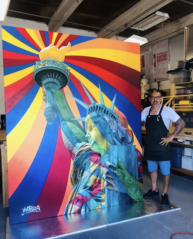 canvas-stretching-services-in-miami-florida-Kobra