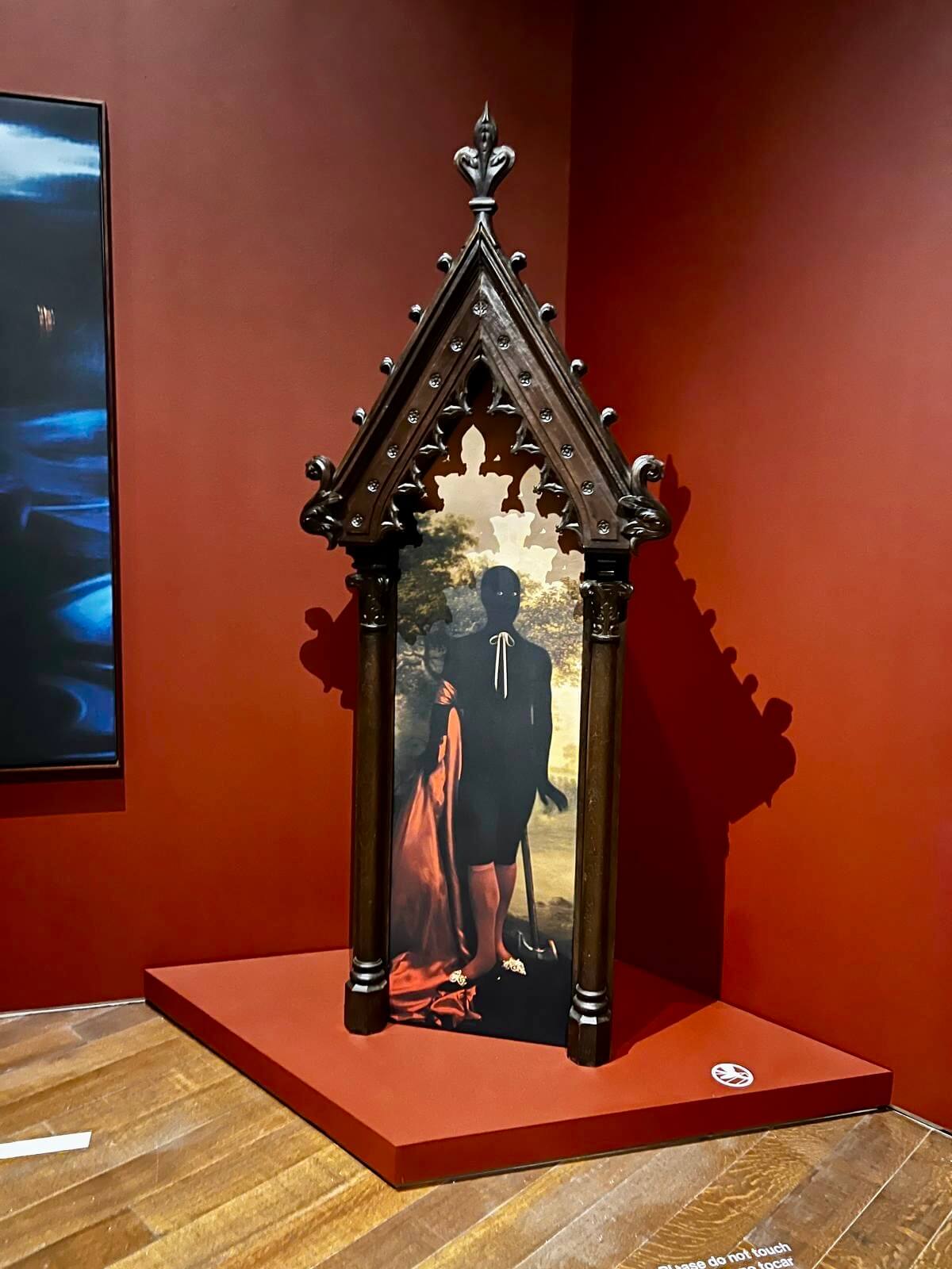 Custom Arch Stretchers & Wood Panels for El Monte at PAMM