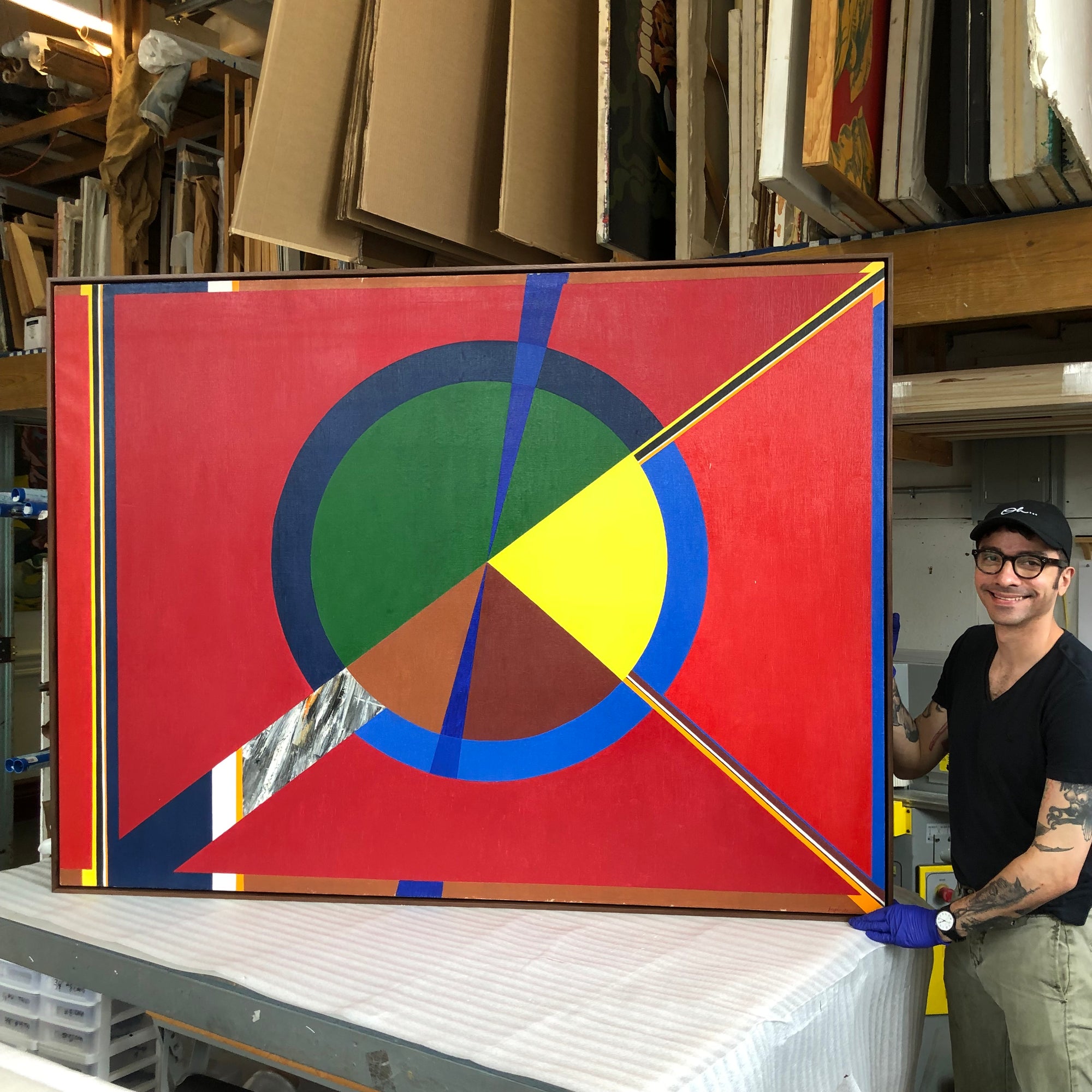 Custom Floater Frame Floater Frames for Artworks on Canvas in Wynwood - Frames and ...