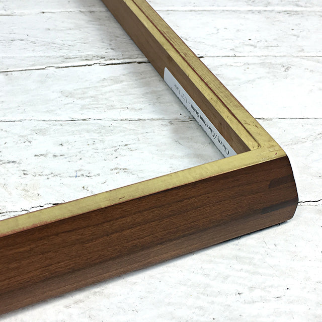 Museum Quality hardwood modern frames with or without gilding for paintings and photographs