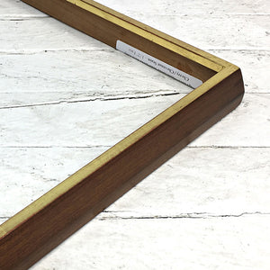 Museum Quality hardwood modern frames with or without gilding for paintings and photographs