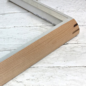 Museum Quality spline closed corner maple hardwood gilded frame for paintings and photography