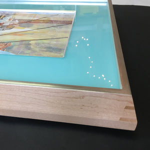 Museum Quality hardwood modern frames with or without gilding for paintings and photographs