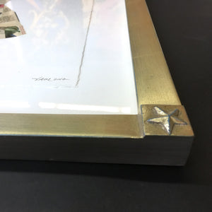 Museum Quality spline closed corner maple hardwood gilded frame for paintings and photography