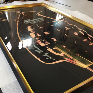 Museum Quality hardwood modern frames with or without gilding for paintings and photographs