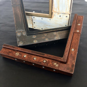 Museum Quality handcrafted welded steel and aluminum frames for photographs and paintings