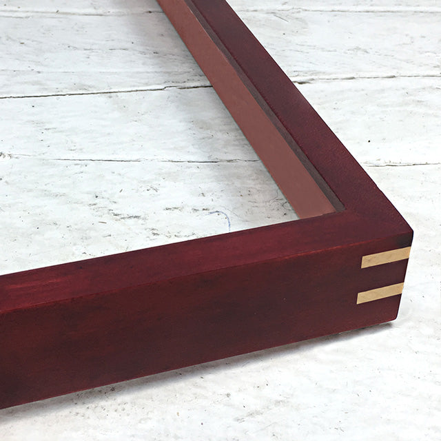Museum Quality splined closed corner maple hardwood frame for paintings and photography 