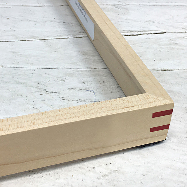 Museum Quality splined closed corner maple hardwood frame for paintings and photography 