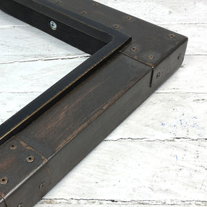 Museum Quality handcrafted welded steel and aluminum frames for photographs and paintings
